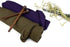 Dark Purple Pleated Sweater Knit Fabric by the yard